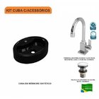 Kit Cuba Ov43 Com Torneira Luxo 1195 E Válvula Click 1 Polega