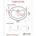 Kit Cuba Ov43 Com Torneira Luxo 1195 E Válvula Click 1 Polega