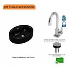 Kit Cuba Ov43 Com Torneira Luxo 1195 E Válvula Click 1 Polega