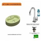 Kit Cuba Ov43 Com Torneira Luxo 1195 E Válvula Click 1 Polega
