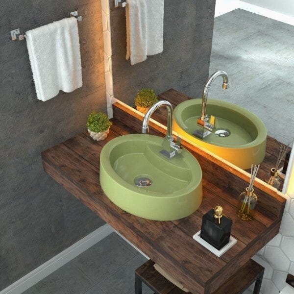 Kit Cuba Ov43 Com Torneira Luxo 1195 Metal E Válvula Click 1