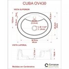 Kit Cuba Ov43 Com Torneira Luxo 1195 Metal E Válvula Click 1