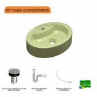 Kit Cuba Ov43 Com Válvula Click 1 Polegada B E Sifão Pvc E Fl
