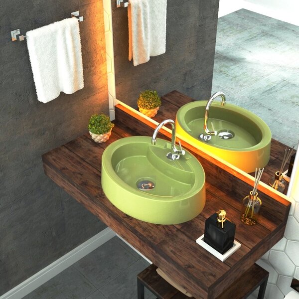 Kit Cuba Ov43 Com Válvula Click 1 Polegada B E Sifão Pvc E Fl