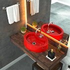 Kit Cuba Ov43 Com Válvula Metal 1 Polegada Compace Vermelho