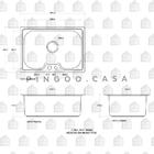 Kit Cuba Para Cozinha E Tábua De Apoio Nawá + Misturador Muni