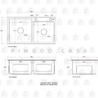 Kit Cuba Para Cozinha Gourmet Com Escorredor E Tábua De Corte