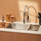 Kit Cuba Para Cozinha Terena 74 Cm E Torneira Misturador Mono