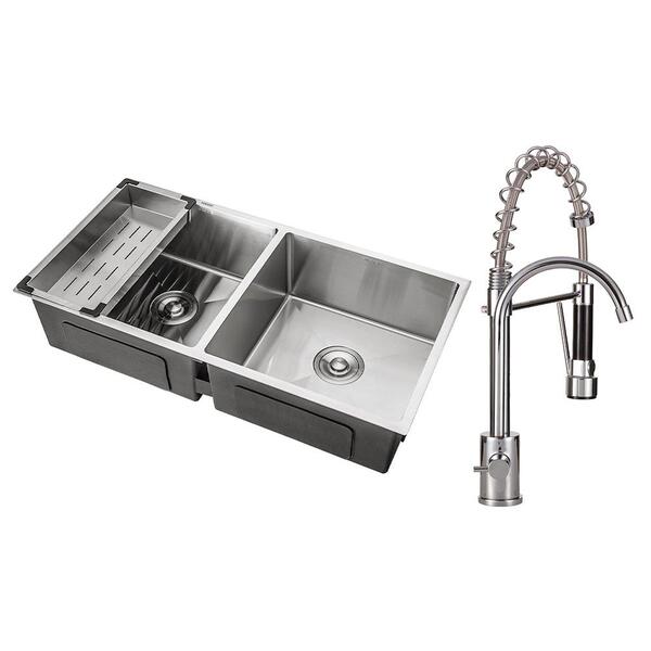 Kit Cuba Para Cozinha Tukano E Torneira Misturador Monocomand