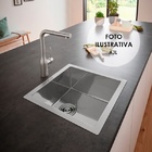 Kit Cuba Pia Aco Inox Gourmet Luxo Cozinha Varanda 40 X 40 In