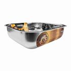 Kit Cuba Pia Inox American N0 40x34x14 Aço 430 5 Unidades