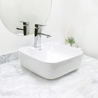 Kit Cuba Pia Louça Cerâmica Banheiro C/ Torn Mono E Válv S04