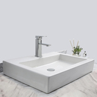 Kit Cuba Pia Louça Cerâmica Banheiro C/ Torn Mono E Válv S06