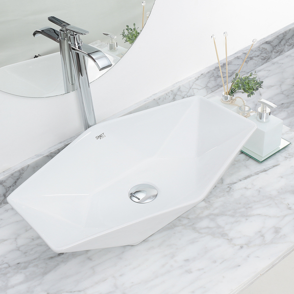 Kit Cuba Pia Louça Cerâmica Banheiro C/ Torneira E Válv S27