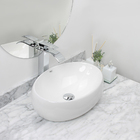 Kit Cuba Pia Louça Cerâmica Banheiro C/torn E Vál Cromada 38