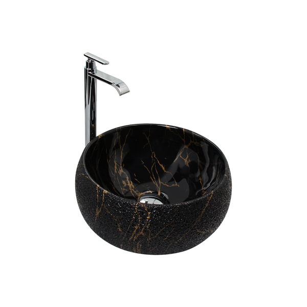 Kit Cuba Pia Louça Cerâmica Banheiro C/torn E Vál Cromada 60