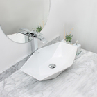 Kit Cuba Pia Louça Cerâmica Banheiro C/torn E Vál Cromada 71