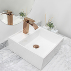 Kit Cuba Pia Louça Cerâmica Banheiro C/torn E Vál Rosê 15