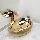 Kit Cuba Pia Louça Cerâmica Banheiro C/torn E Vál Rosê 86