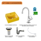 Kit Cuba Q32 C/torneira 1198 Metal + Válvula 1'' (2,6cm) + Si