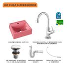 Kit Cuba Q32 C/torneira 1198 Metal + Válvula Click 1 1/2'' (0