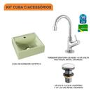 Kit Cuba Q32 C/torneira 1198 Metal + Válvula Click 1 1/2'' (0