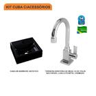 Kit Cuba Q32 C/torneira Luxo 1195 Metal 1/4 Volta