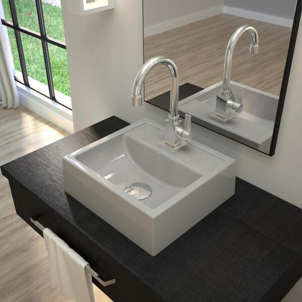 Kit Cuba Q32 C/válvula Click 1 1/2'' (04cm) + Sifão Cromado +