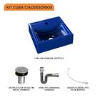 Kit Cuba Q32 C/válvula Click 1''b (2,6cm) + Sifão Cromado + F