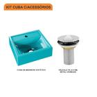Kit Cuba Q32 C/válvula Metal 1'' (2,6cm)