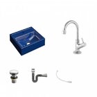 Kit Cuba Q32 Com Torneira 1198 Metal E Válvula Click 1 1/2" +