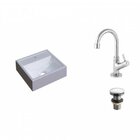 Kit Cuba Q32 Com Torneira 1198 Metal E Válvula Click 1 Pol. B