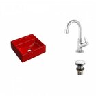 Kit Cuba Q32 Com Torneira 1198 Metal E Válvula Click 1 Pol. V