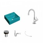 Kit Cuba Q32 Com Torneira 1198 Metal E Válvula Click 1"b + Si