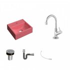 Kit Cuba Q32 Com Torneira 1198 Metal E Válvula Click 1"b + Si