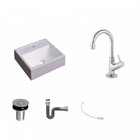 Kit Cuba Q32 Com Torneira 1198 Metal E Válvula Click 1"b + Si