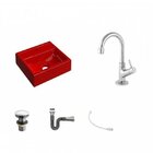 Kit Cuba Q32 Com Torneira 1198 Metal E Válvula Click 1"g + Si