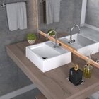 Kit Cuba Q32 Com Torneira C50 E Válvula Abs Compace Branca