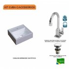 Kit Cuba Q32 Com Torneira Luxo 1195 E Válvula Click 1 Pol. Br