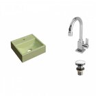 Kit Cuba Q32 Com Torneira Luxo 1195 E Válvula Click 1 Pol. Ve