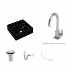 Kit Cuba Q32 Com Torneira Luxo 1195 Metal E Válvula 1 Pol. Si