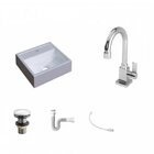 Kit Cuba Q32 Com Torneira Luxo 1195 Metal E Válvula Click 1 P