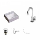 Kit Cuba Q32 Com Torneira Luxo 1195 Metal E Válvula Click 1 P