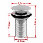 Kit Cuba Q32 Com Torneira Luxo 1195 Metal E Válvula Click 1 P