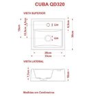 Kit Cuba Q32 Com Torneira Luxo 1195 Metal E Válvula Click 1 P