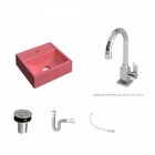 Kit Cuba Q32 Com Torneira Luxo 1195 Metal E Válvula Click 1"b