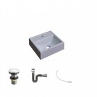 Kit Cuba Q32 Com Válvula Click 1 1/2, Sifão Cromado E Flexíve