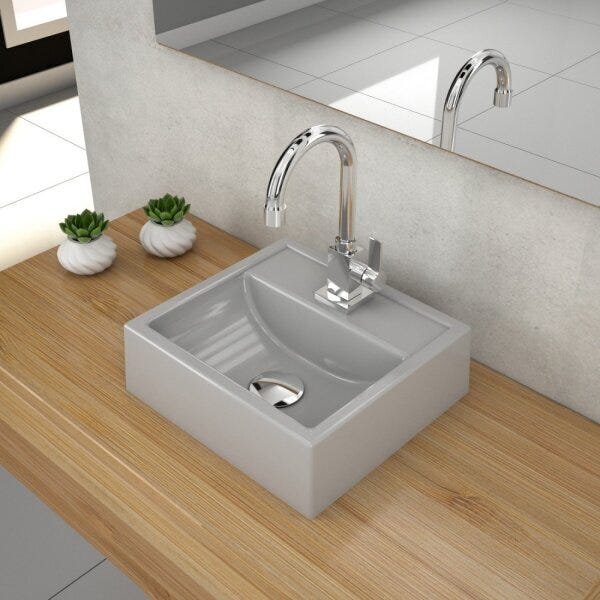 Kit Cuba Q32 Com Válvula Click 1 1/2, Sifão Cromado E Flexíve