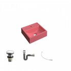 Kit Cuba Q32 Com Válvula Click 1 1/2, Sifão Cromado E Flexíve