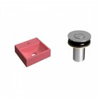 Kit Cuba Q32 Com Válvula Click Botão Compace Rosa